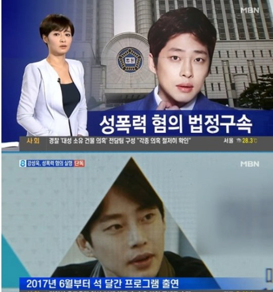  '푸드덕' 강성욱, 성폭력 혐의로 징역 5년 법정구속