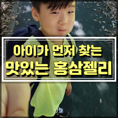  어린이 면역력강화 어린이홍삼 더징크디홍삼젤리가 좋아요