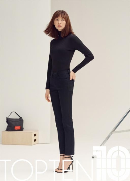  이나영 유니클로→탑텐 모델로