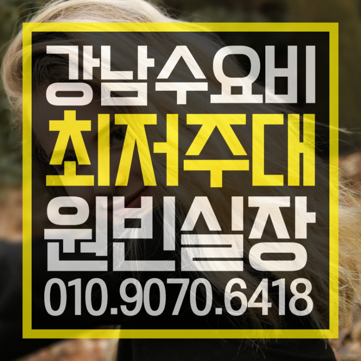  수요비  제일 핫하게 