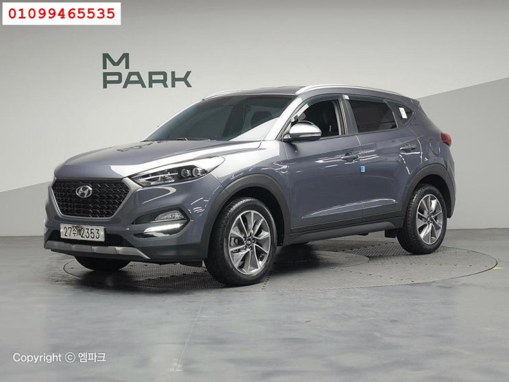  현대 올뉴투싼 디젤 1.7 2WD 프리미엄 중고차 안심하고 구매할수 있어요 카쿠