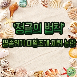  [뉴스검색2] '정글의 법칙' 멸종위기 대왕조개 채취 논란