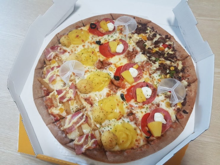  배달의 민족-유로코피자 겁나게 맛있음~~