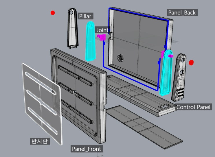  [아두이노 + 3D Printing] 가정용 UV(자외선) 살균기 개발 프로젝트 (1)... 3D프린팅을 위한 기구 설계 (모델링)