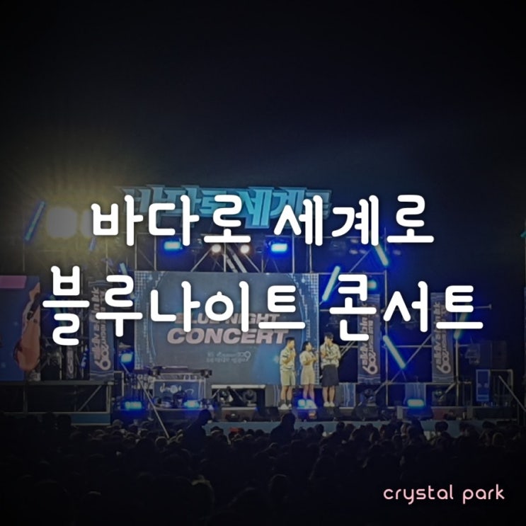  거제 바다로 세계로, 블루나이트 콘서트 노라조, 코요태, DJ DOC 와우!