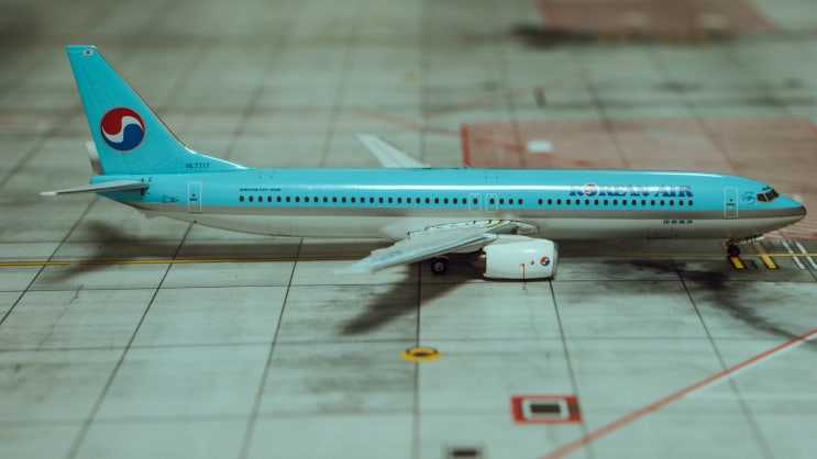  1:200 Aviation200 Korean air 대한항공 B737-900 HL7717 다이캐스트 모형 모델