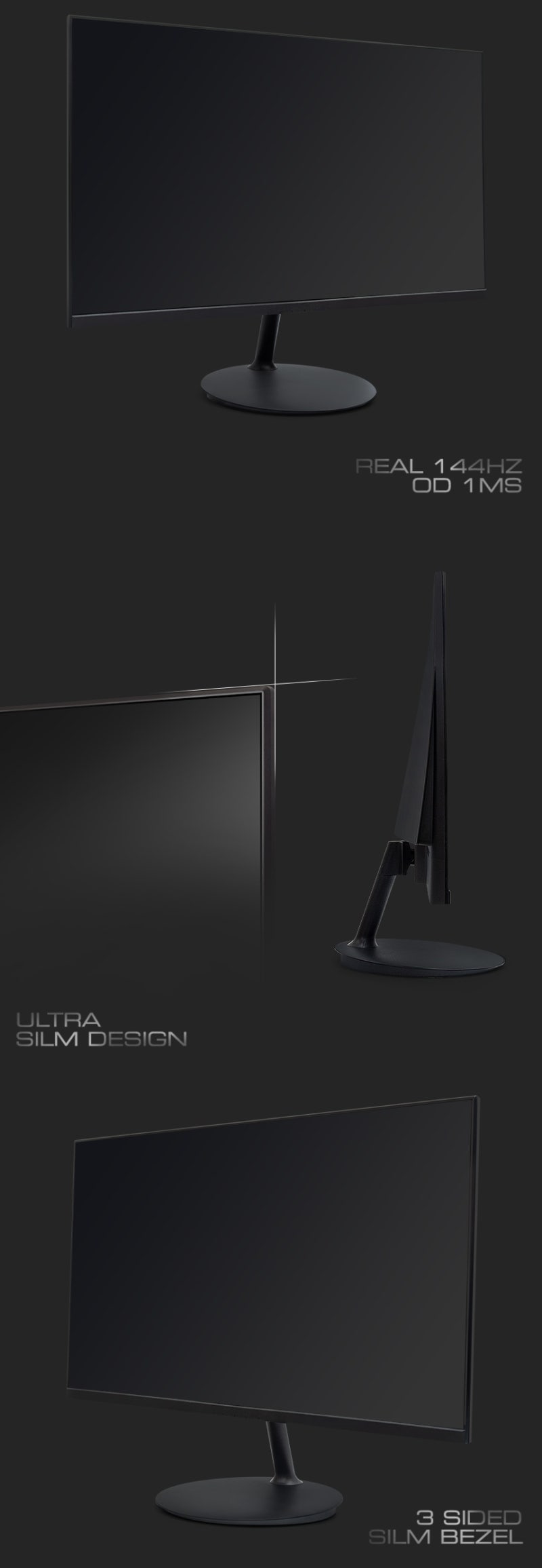 평면에서 만나는 144Hz 주사율, 1ms 응답속도의 생생함! FullHD 24인치 게이밍모니터 ULTRON 2460G 리얼 144Hz  1ms 출시~ : 네이버 블로그