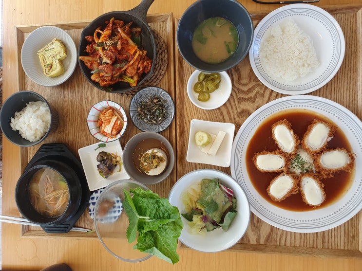 함덕맛집 달그락식탁 제육볶음정식과 치즈돈가스 솔직후기