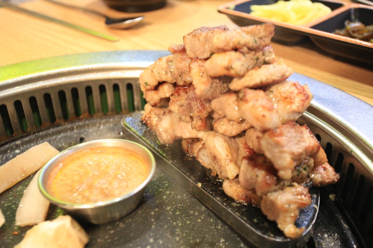  부산 삼겹살이 생각나면 하단동 삼겹살 맛집' 천하왕소금구이 하단점'