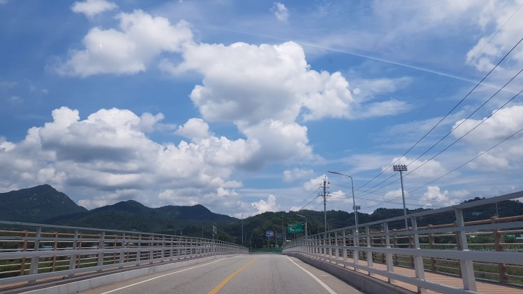  우두산 산행 (고견사주차장~우두산출렁다리~정상~의상봉~고견사~견암폭포)-2019년 7월 23일