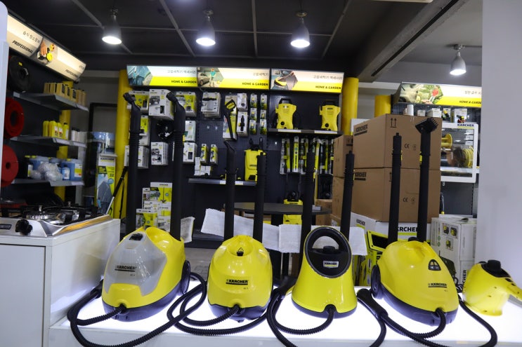  독일청소기브랜드 카처 (KARCHER) 스팀청소기 시연회 후기