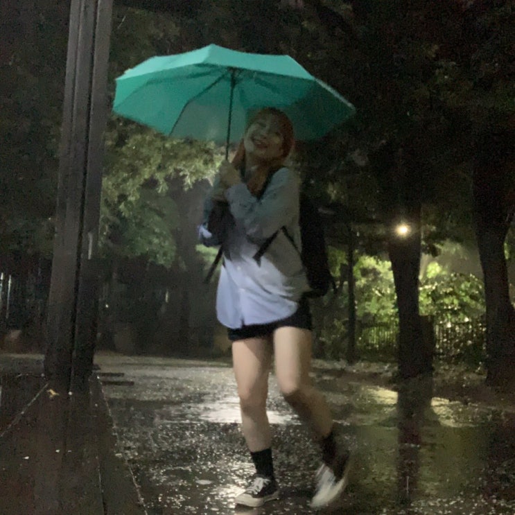  드디어 기다리고 기다리던 비가 온 날️