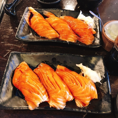  강남역 대만 삼미식당 대왕연어초밥