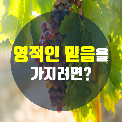  [카드뉴스] 영적인 믿음을 가지려면? - 이재록 목사 <믿음의 분량>4편