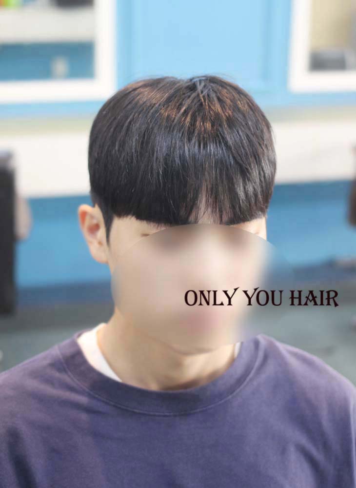  남자 볼륨매직 이제훈머리 처럼해봤어요