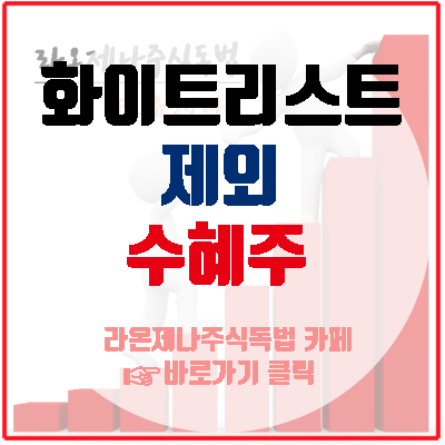  한국 화이트리스트(백색국가)제외 대상 반도체/디스플레이 수혜주!