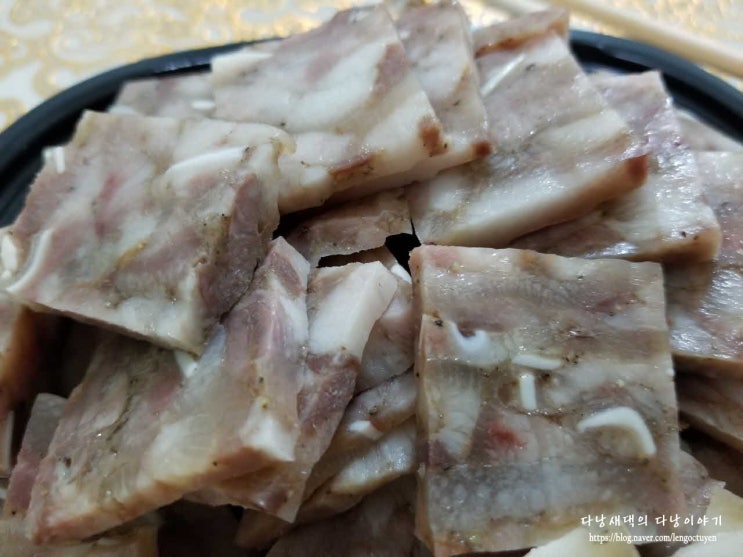  다낭 편육 돼지머리고기, 가성비 좋은 배달음식