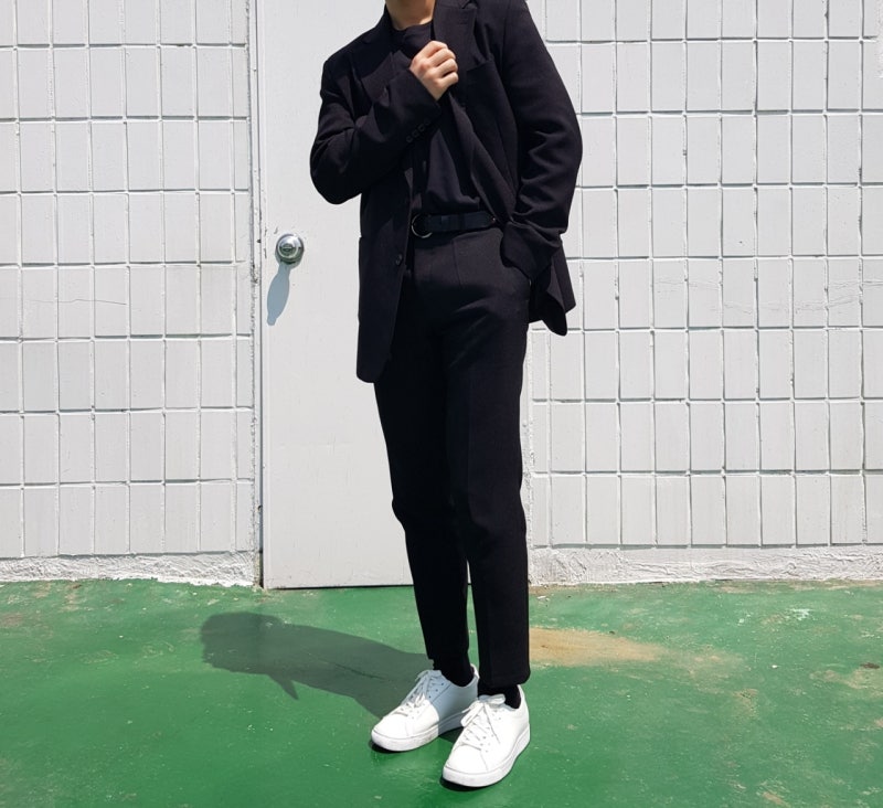 남자 캐주얼 정장 올블랙 끝판왕 코디 : 네이버 블로그 남자 캐주얼 정장 올블랙 끝판왕 코디 : 네이버 블로그