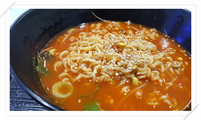  '남지 라면 천국'에서 또 해장라면을 먹다