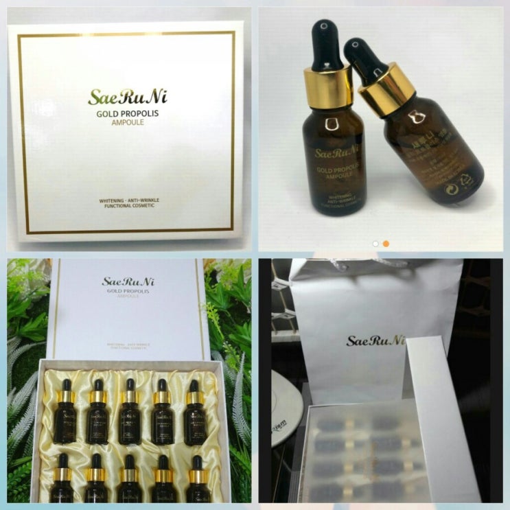  (Sae Ru Ni) gold propolis ampoule 10pcs