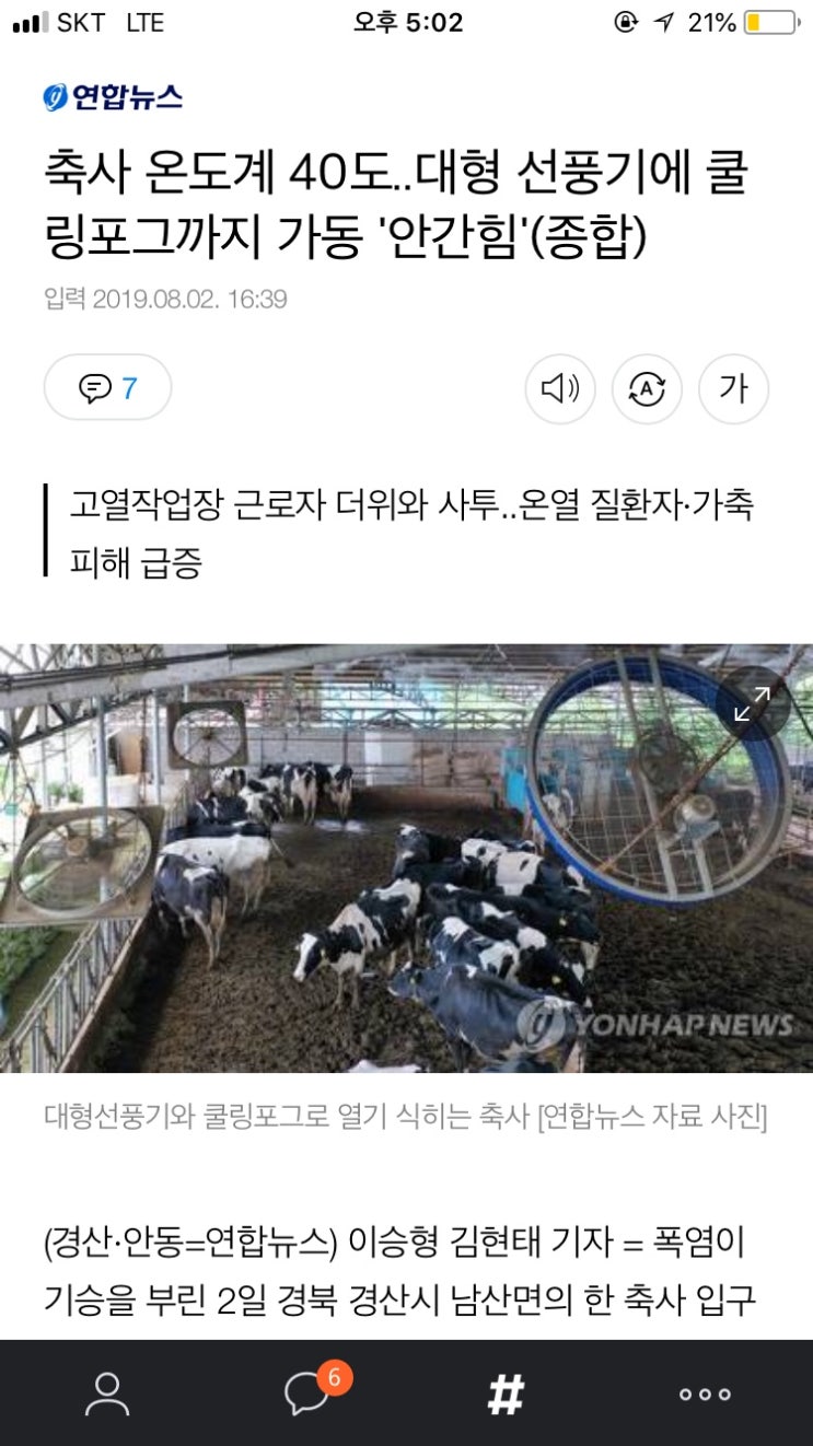 오늘의 아주 기쁜 뉴스와 엄청 슬픈 뉴스