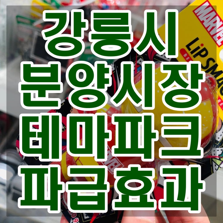  강릉시 분양시장에 마블 테마파크가 미치는 영향