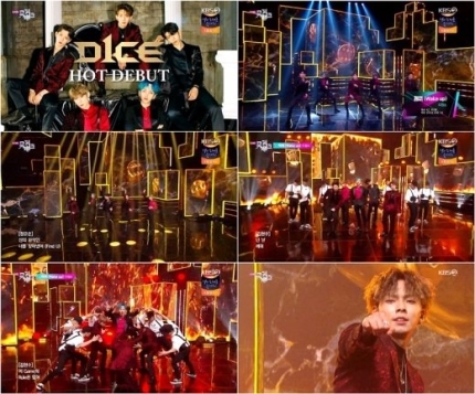  뮤직뱅크’ 디원스, 대박 예감 ‘깨워’…‘폭발적 카리스마’