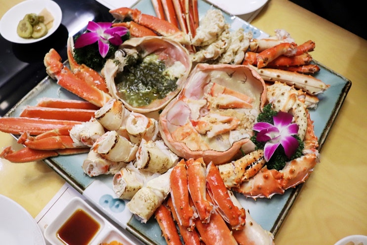  최애하는 논현동 맛집 킹크랩전문점 대게나라 방문!