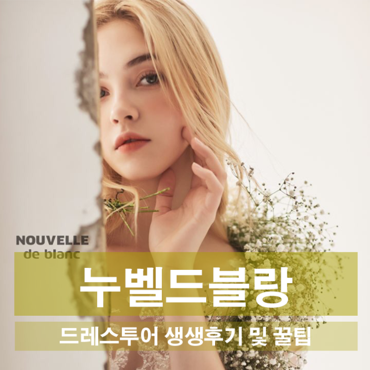  누벨드블랑 피팅 후기 및 드레스투어 꿀팁 공개