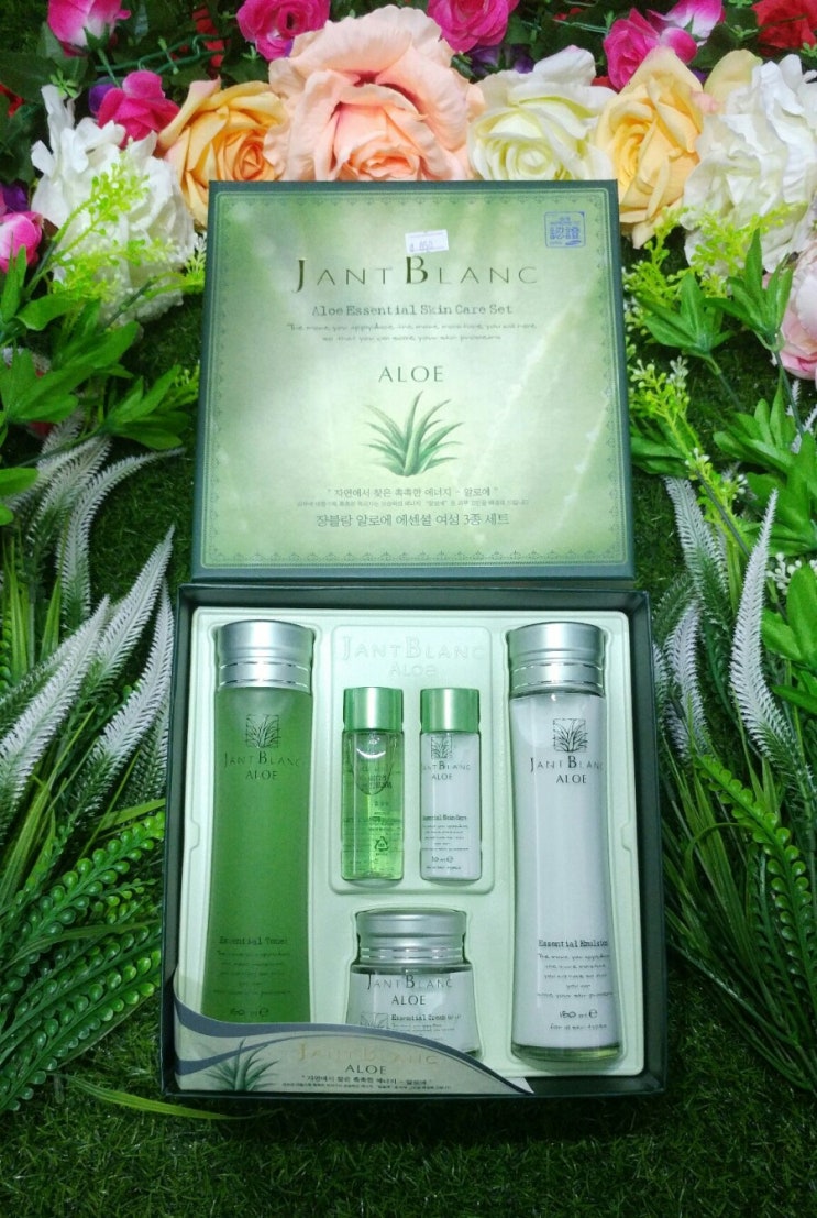  <JANT BLANC> aloe essential skincare 3set