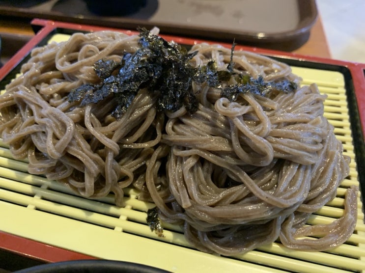  [가산맛집] 판모밀과 만두를 먹었어요! 마리오아울렛 청실홍실