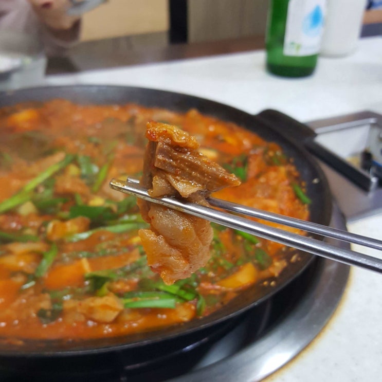  고양시 수구레 맛집 신원당 아파트 밀리내부대찌개