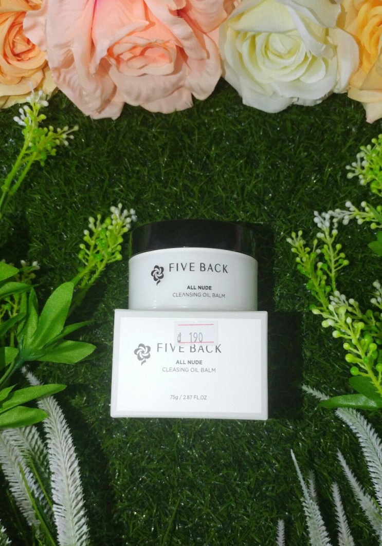  sữa rửa mặt <FIVE BACK> ALL NUDE CLEANSING OIL BALM 70g