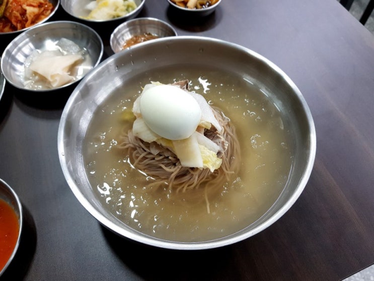  강동구청/성내동 : 성일면옥 - 신상 평양냉면집