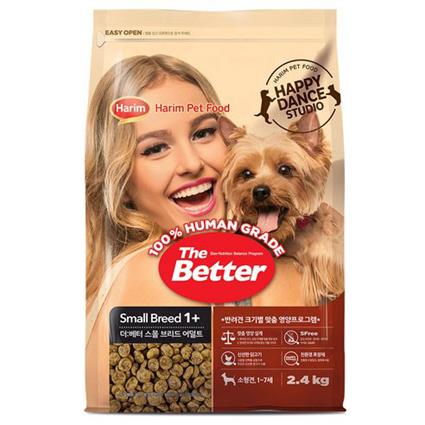  하림펫푸드 어덜트 1세~7세 더베터 스몰브리드 강아지사료, 2.4kg, 1개 (21,040원)