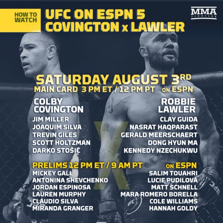 UFC 대진의 질이 떨어진 이유 UFC 대진의 질이 떨어진 이유