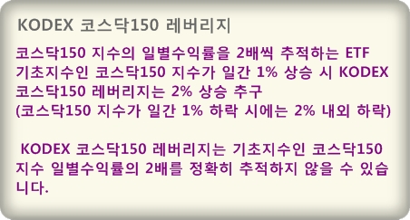 KODEX 코스닥150 레버리지 매수 타이밍 오긴 오는겨???