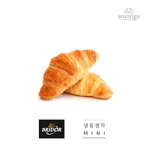  우리가스토리 프랑스 프리미엄 미니 크로아상 냉동빵 냉동생지