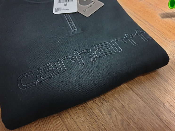 칼하트 맨투맨 하프집업 구입 후기 (사이즈, 가격 CARHARTT WIP) 칼하트 맨투맨 하프집업 구입 후기 (사이즈, 가격 CARHARTT WIP)