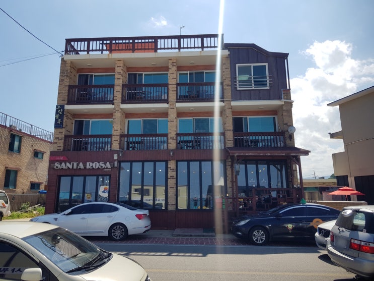  삼척 증산해수욕장 / 그랑블루펜션 , 장군정육식당