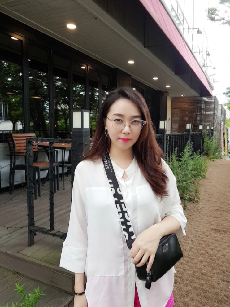  정인선안경 나도 carven안경 착용해봤지! 유니크해 