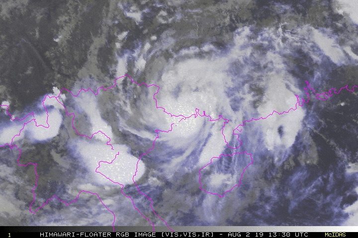 북서 태평양 : 열대폭풍 위파 (Tropical Storm Wipha) #07
