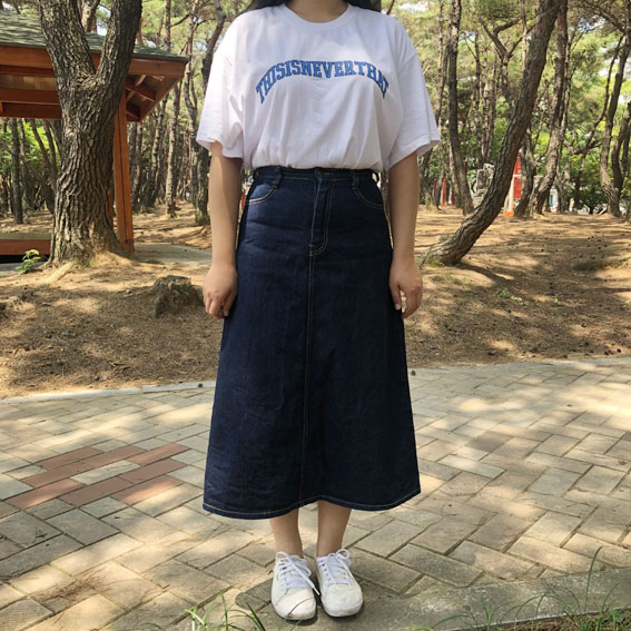  [디스이즈네버댓/thisisneverthat] 아치 로고 티셔츠 (화이트/WHITE)