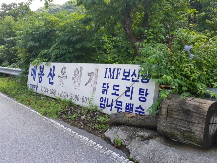  계곡도 좋지 ㅡ  매봉산 유원지(현리)
