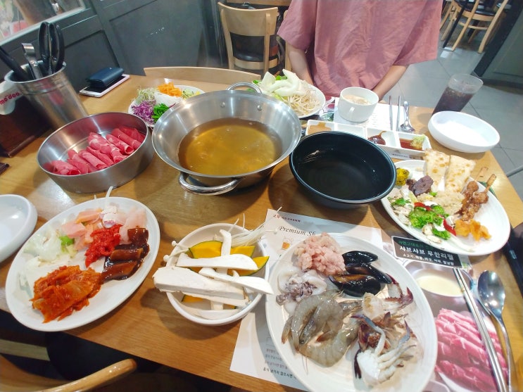  대전 가오동 맛집 무한리필 샤브샤브 뷔페로!