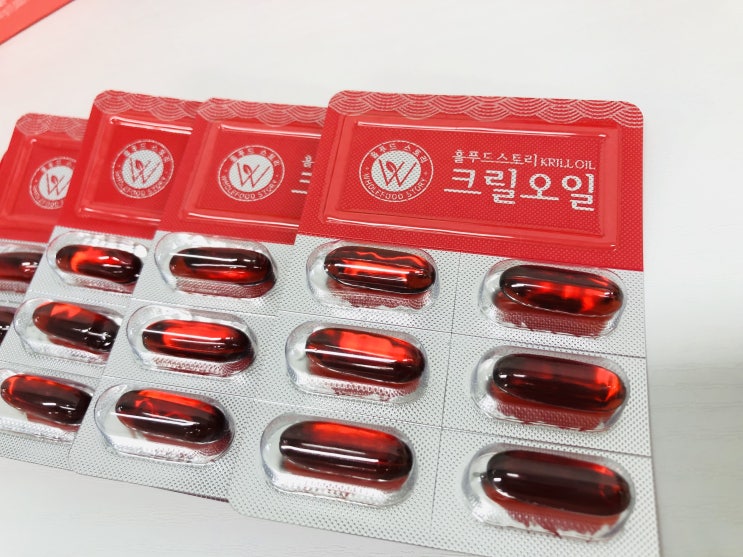  크릴새우오일 효능 보기 위한 기준 베스트3