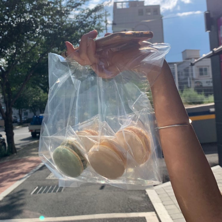  울산 성안동 ' 안다미롱 ' 실패없는 마카롱 맛집 크림브륄레 강추 !
