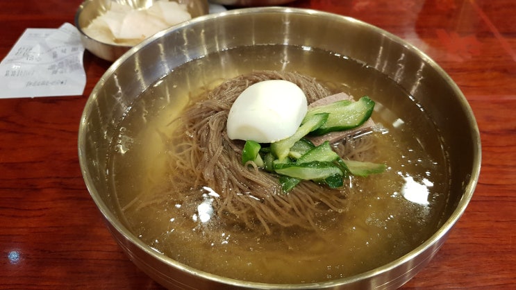  수원 남문 대원옥 /생활의 달인 평양냉면 맛집, 1시간 줄서서 들어감