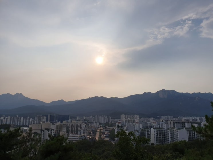  수락산 등산코스 오세정~노을전망대 서울둘레길 계곡