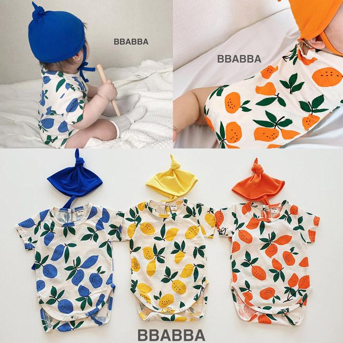  [22,400원] JM (베스트초이스) 빠빠19여름 -레몬꼬깔슈트세트